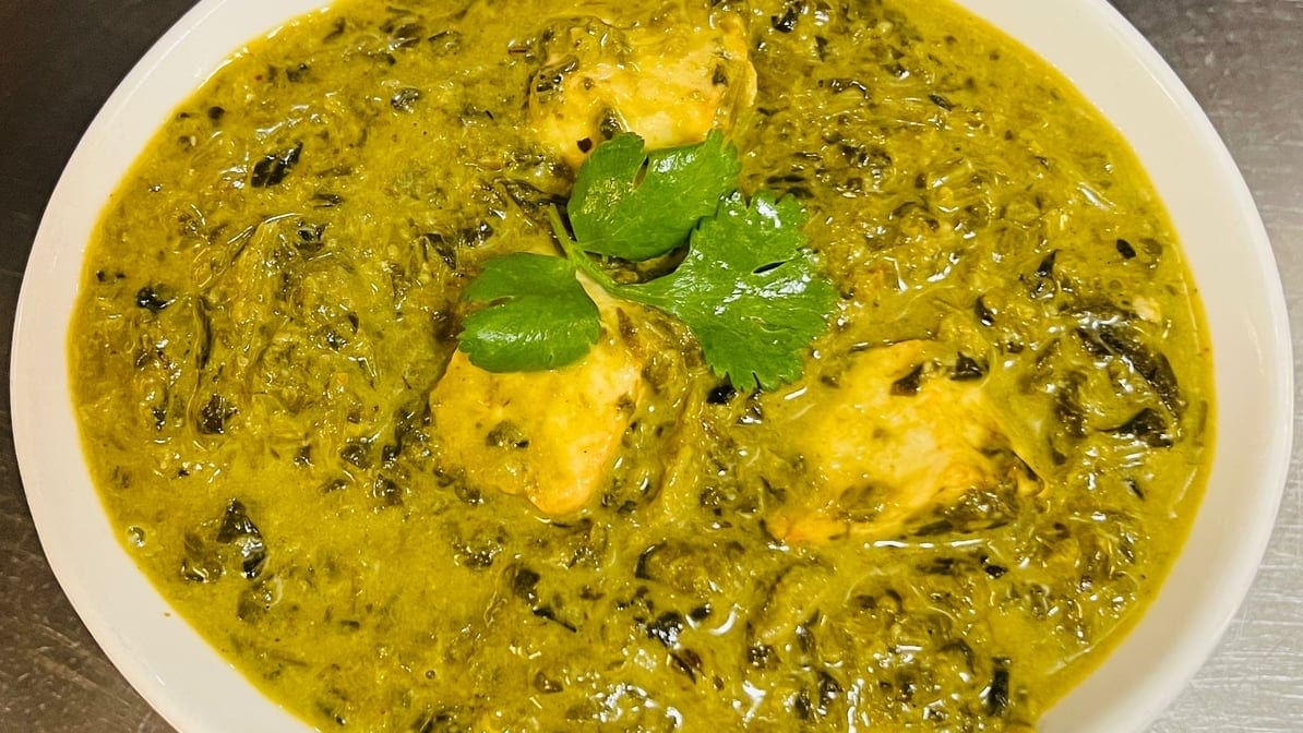 Saag Paneer.