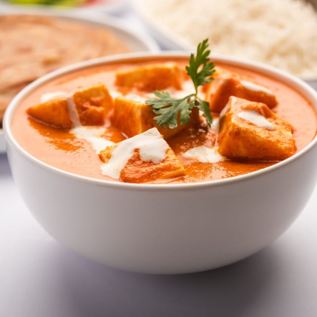Paneer Makhni.