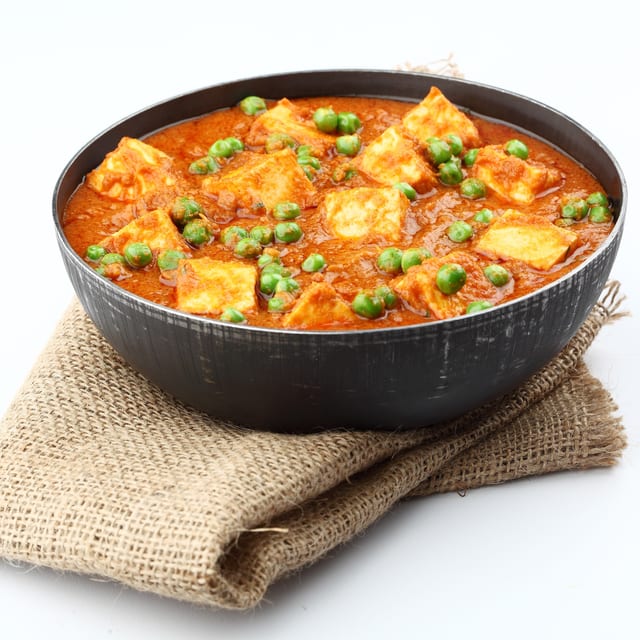 Mattar Paneer.