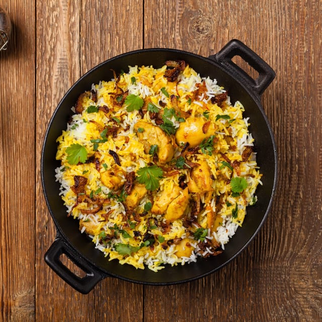 Chicken Biryani.