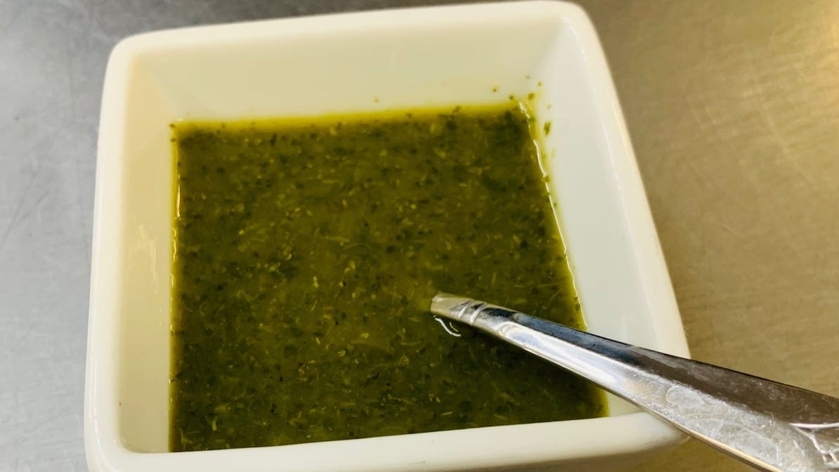 Mint Chutney.