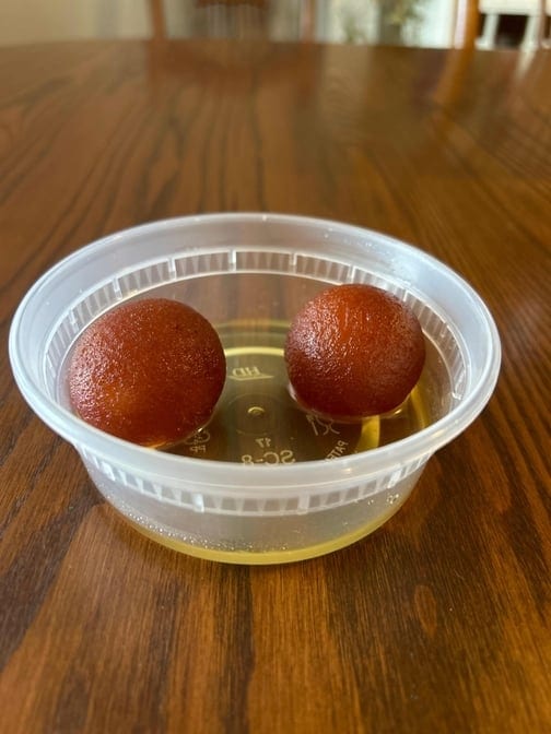 Gulab Jamun.