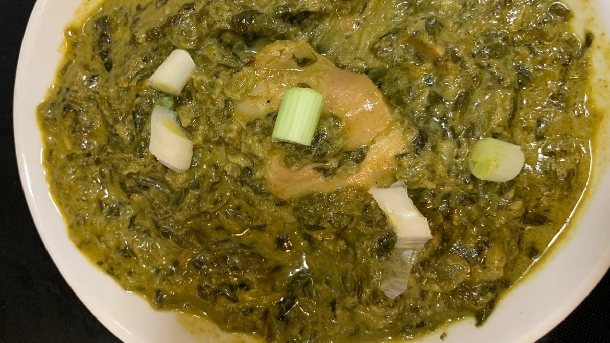 Chicken Saag.