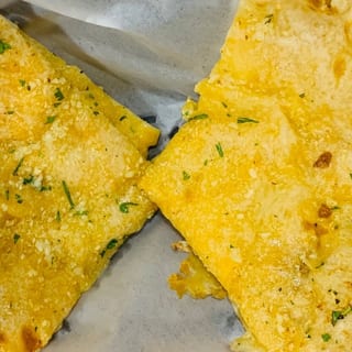 Garlic-Cheese Naan