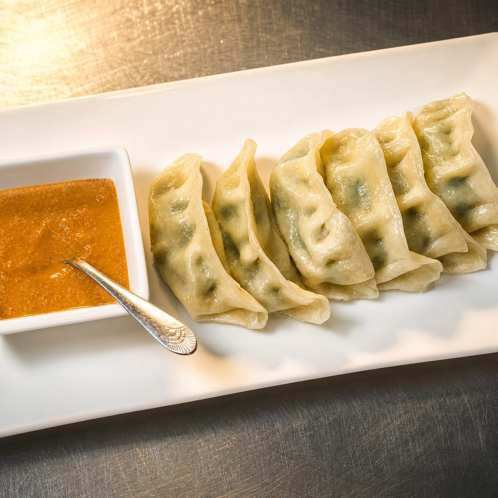 Veggie Momo (6 Pcs.).