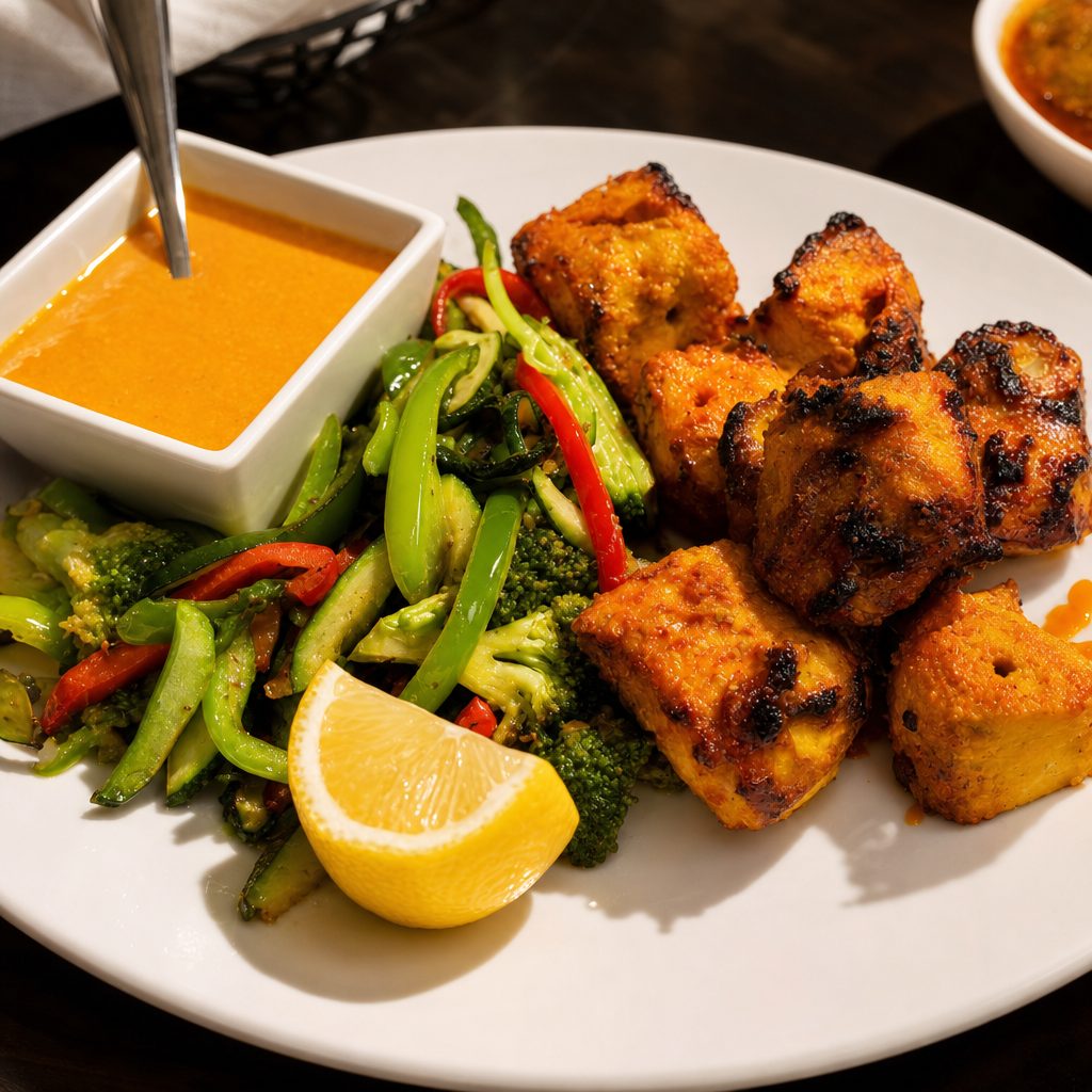 Chicken Tikka Kebab.